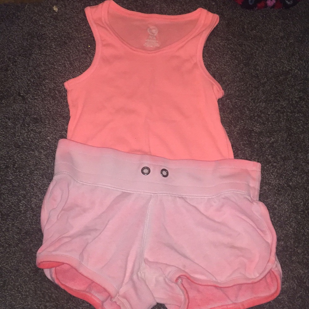 tank top and shorts set